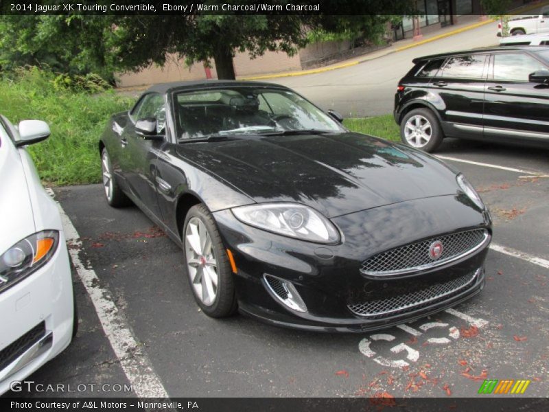 Ebony / Warm Charcoal/Warm Charcoal 2014 Jaguar XK Touring Convertible