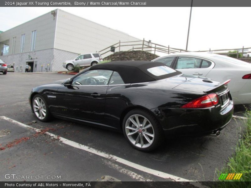 Ebony / Warm Charcoal/Warm Charcoal 2014 Jaguar XK Touring Convertible