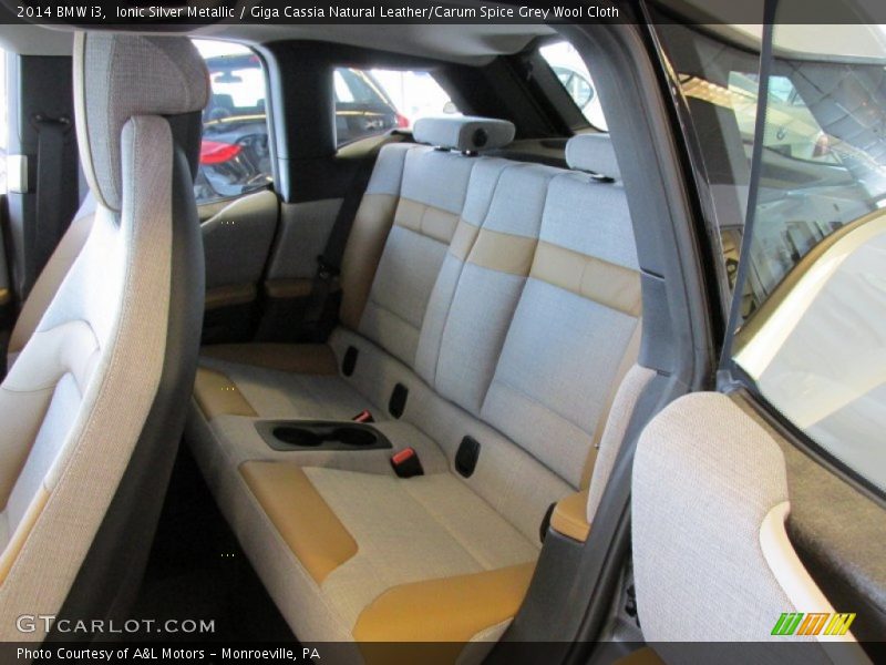 Rear Seat of 2014 i3 