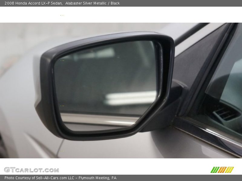 Alabaster Silver Metallic / Black 2008 Honda Accord LX-P Sedan