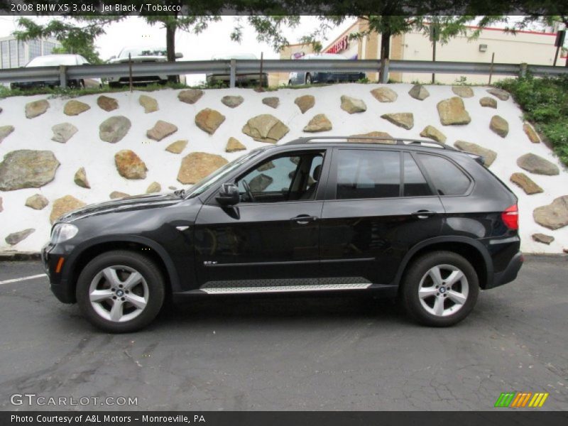 Jet Black / Tobacco 2008 BMW X5 3.0si