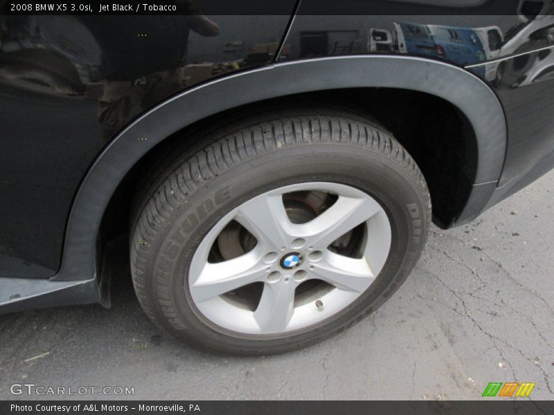 Jet Black / Tobacco 2008 BMW X5 3.0si