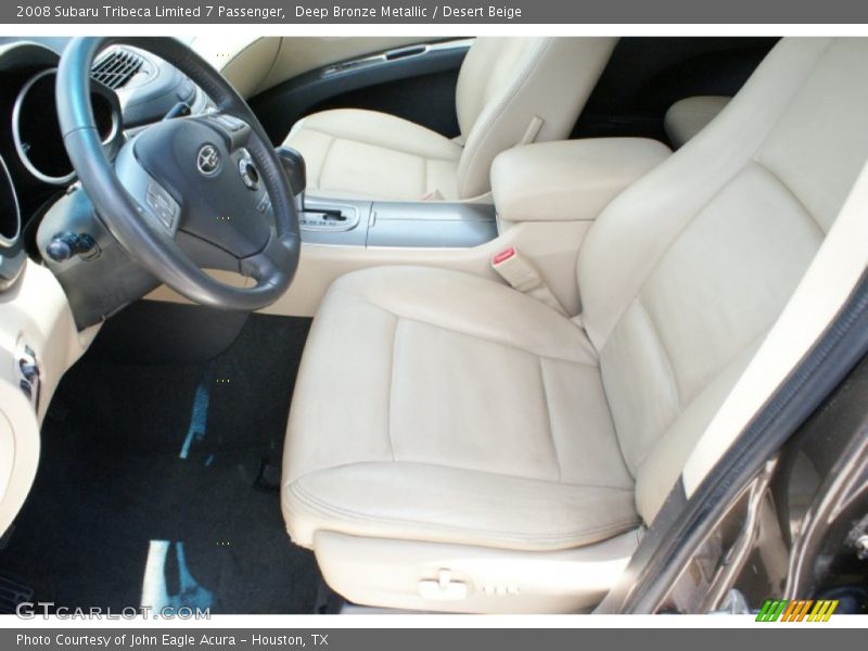 Deep Bronze Metallic / Desert Beige 2008 Subaru Tribeca Limited 7 Passenger