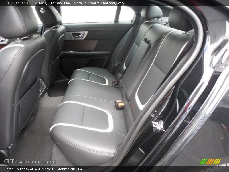 Rear Seat of 2014 XF 3.0 AWD