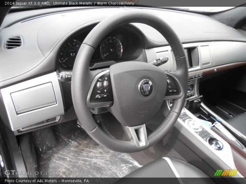  2014 XF 3.0 AWD Steering Wheel