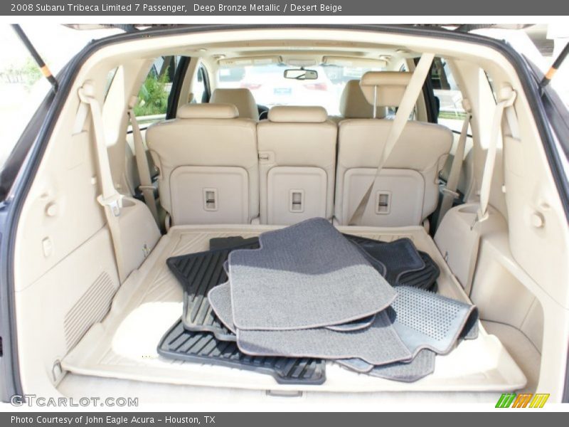 Deep Bronze Metallic / Desert Beige 2008 Subaru Tribeca Limited 7 Passenger