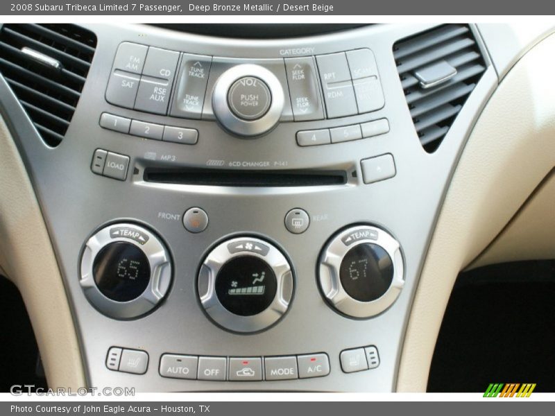 Deep Bronze Metallic / Desert Beige 2008 Subaru Tribeca Limited 7 Passenger