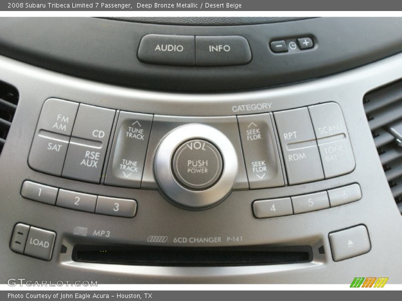 Deep Bronze Metallic / Desert Beige 2008 Subaru Tribeca Limited 7 Passenger