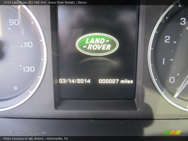 Indus Silver Metallic / Ebony 2014 Land Rover LR2 HSE 4x4