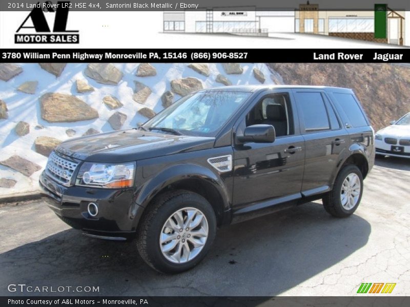 Santorini Black Metallic / Ebony 2014 Land Rover LR2 HSE 4x4