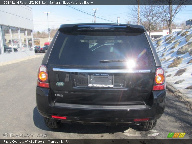 Santorini Black Metallic / Ebony 2014 Land Rover LR2 HSE 4x4