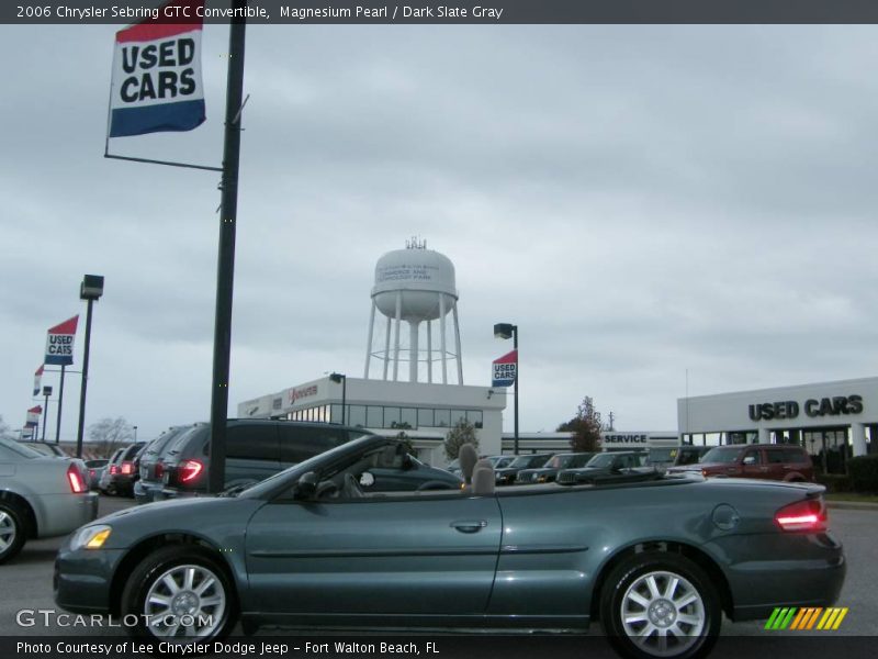 Magnesium Pearl / Dark Slate Gray 2006 Chrysler Sebring GTC Convertible
