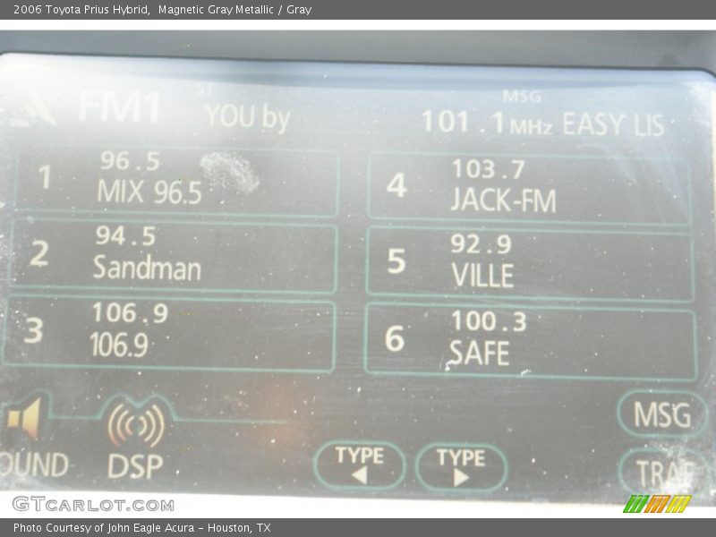 Magnetic Gray Metallic / Gray 2006 Toyota Prius Hybrid