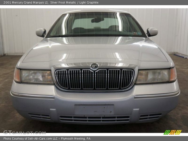 Silver Frost Metallic / Light Graphite 2001 Mercury Grand Marquis LS