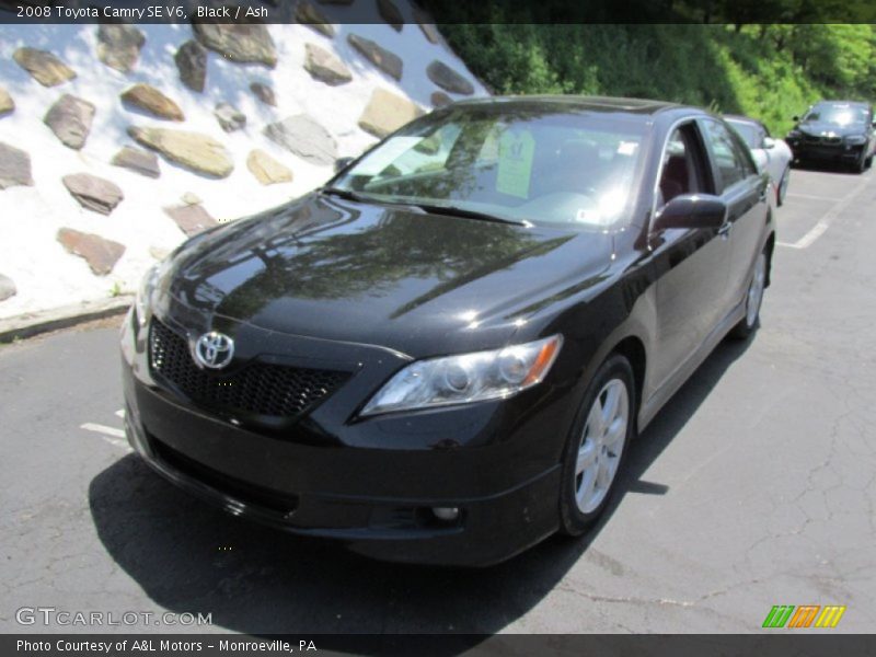 Black / Ash 2008 Toyota Camry SE V6
