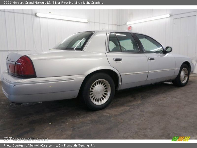 Silver Frost Metallic / Light Graphite 2001 Mercury Grand Marquis LS