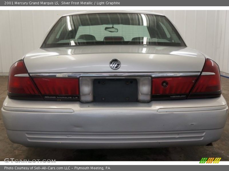Silver Frost Metallic / Light Graphite 2001 Mercury Grand Marquis LS