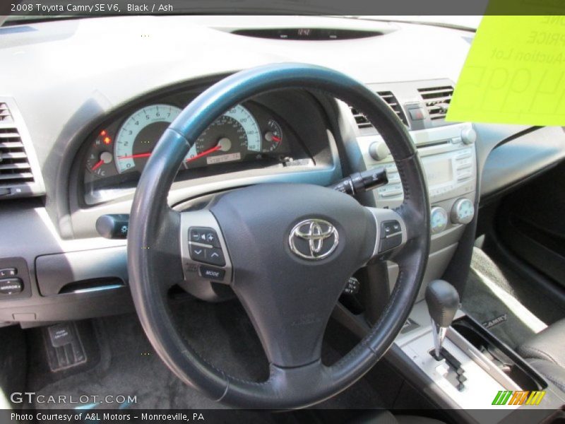 Black / Ash 2008 Toyota Camry SE V6