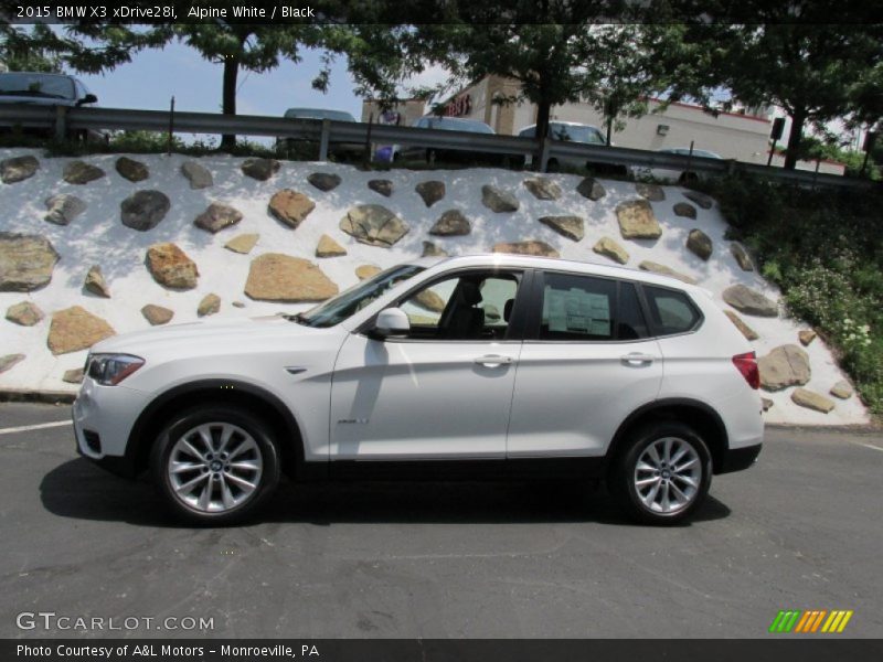  2015 X3 xDrive28i Alpine White