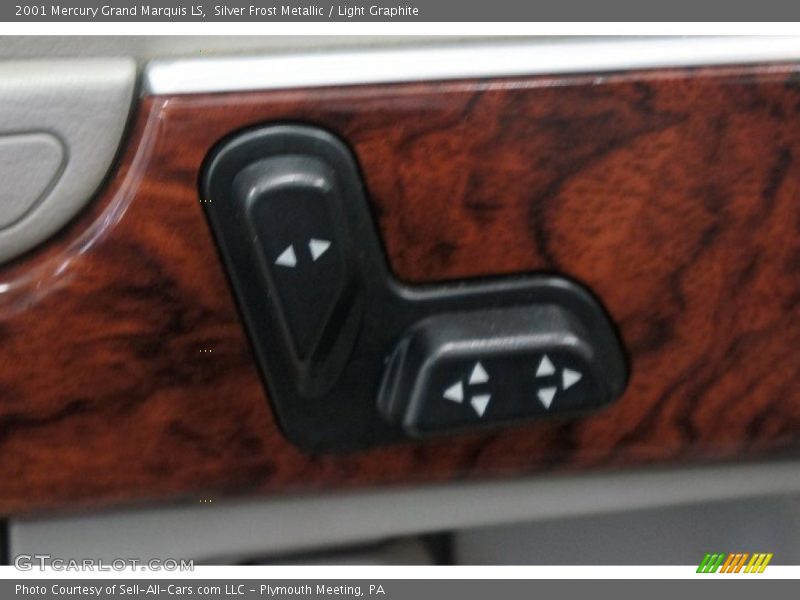 Silver Frost Metallic / Light Graphite 2001 Mercury Grand Marquis LS