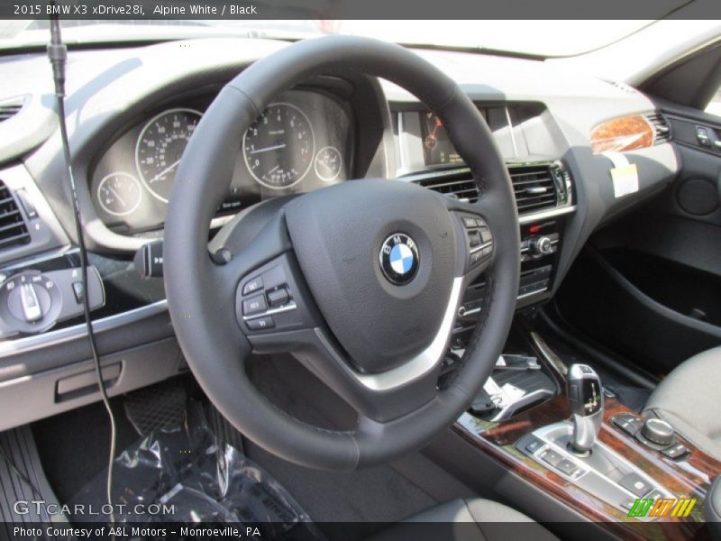  2015 X3 xDrive28i Steering Wheel