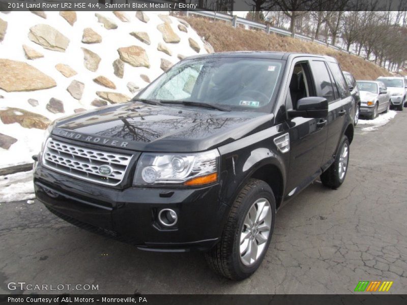 Santorini Black Metallic / Ebony 2014 Land Rover LR2 HSE 4x4