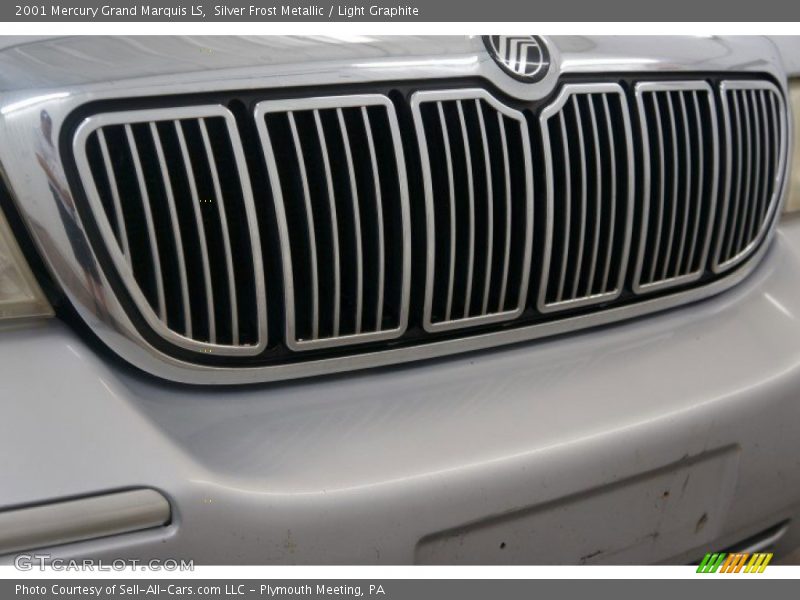 Silver Frost Metallic / Light Graphite 2001 Mercury Grand Marquis LS