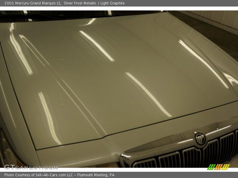 Silver Frost Metallic / Light Graphite 2001 Mercury Grand Marquis LS