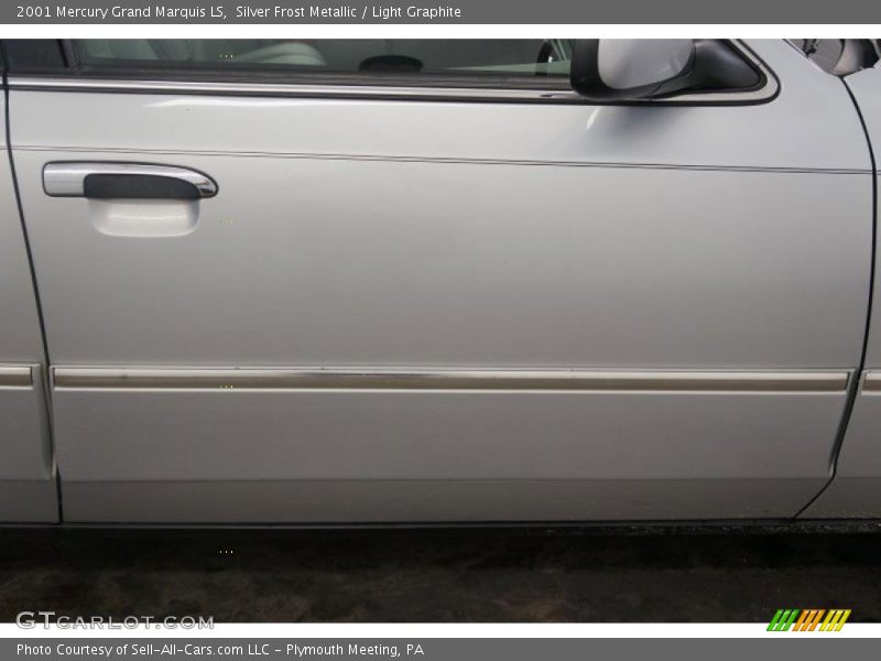 Silver Frost Metallic / Light Graphite 2001 Mercury Grand Marquis LS