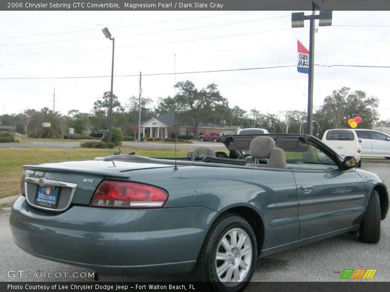 Magnesium Pearl / Dark Slate Gray 2006 Chrysler Sebring GTC Convertible