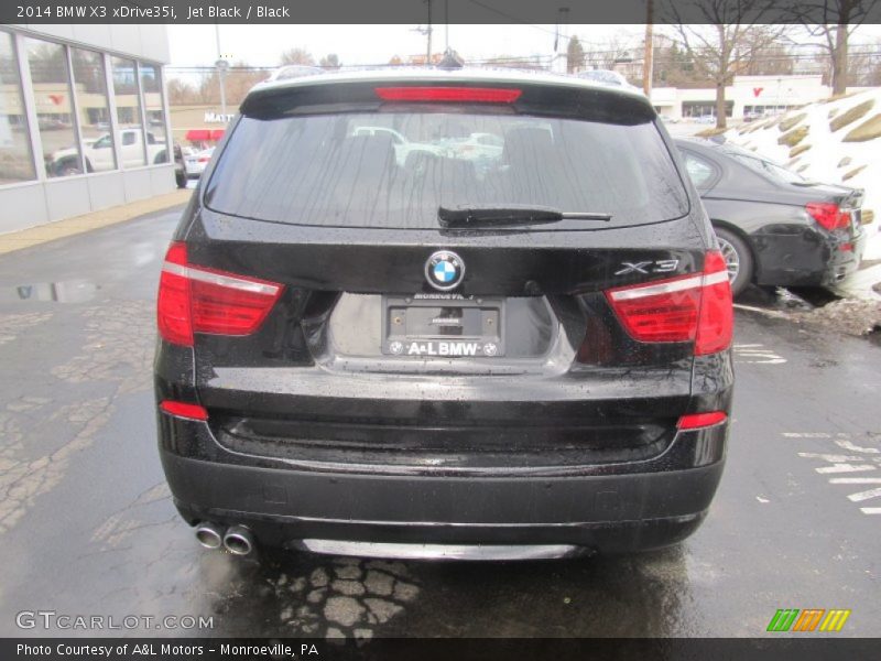 Jet Black / Black 2014 BMW X3 xDrive35i