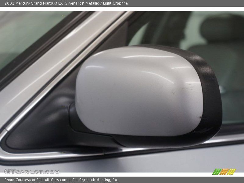 Silver Frost Metallic / Light Graphite 2001 Mercury Grand Marquis LS