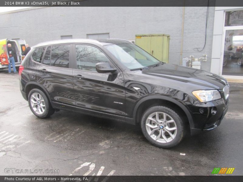 Jet Black / Black 2014 BMW X3 xDrive35i