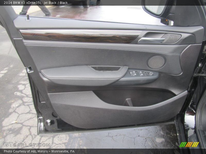 Jet Black / Black 2014 BMW X3 xDrive35i