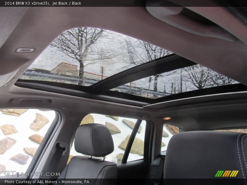 Jet Black / Black 2014 BMW X3 xDrive35i