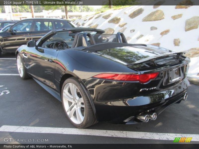 Ultimate Black Metallic / Jet 2014 Jaguar F-TYPE V8 S