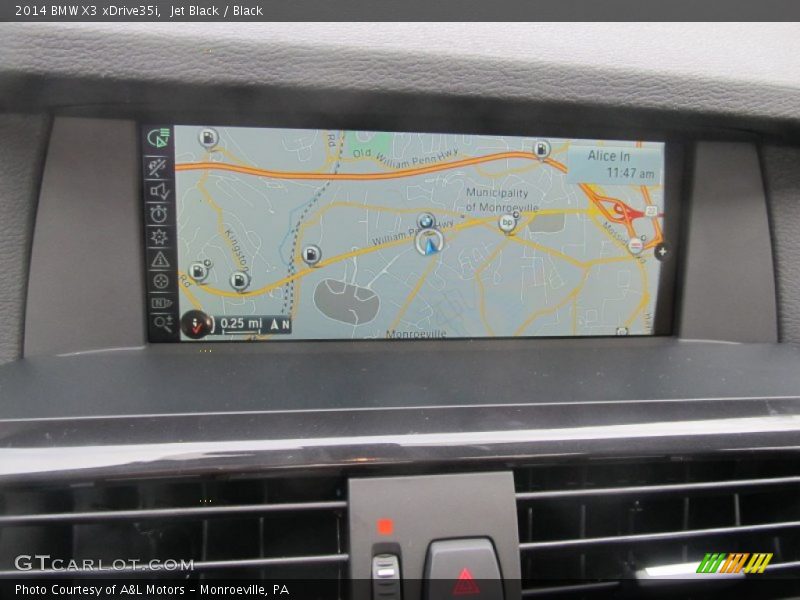 Jet Black / Black 2014 BMW X3 xDrive35i