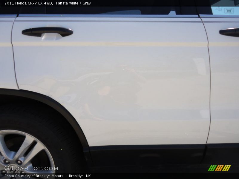 Taffeta White / Gray 2011 Honda CR-V EX 4WD