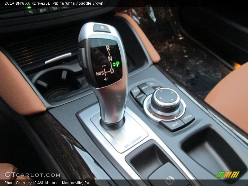 Alpine White / Saddle Brown 2014 BMW X6 xDrive35i