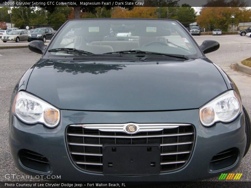 Magnesium Pearl / Dark Slate Gray 2006 Chrysler Sebring GTC Convertible