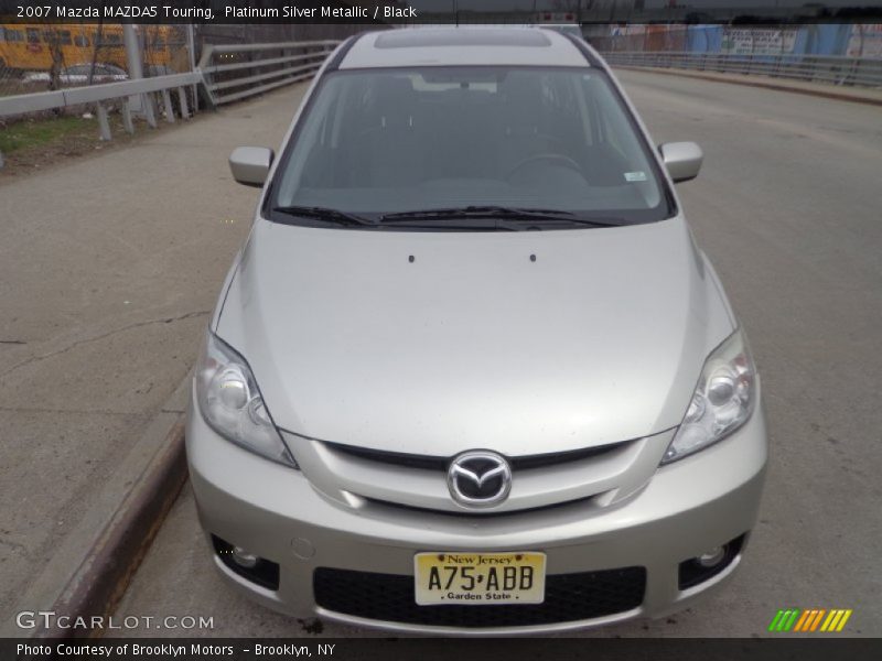 Platinum Silver Metallic / Black 2007 Mazda MAZDA5 Touring