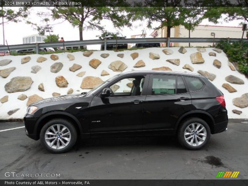 Jet Black / Black 2014 BMW X3 xDrive28i