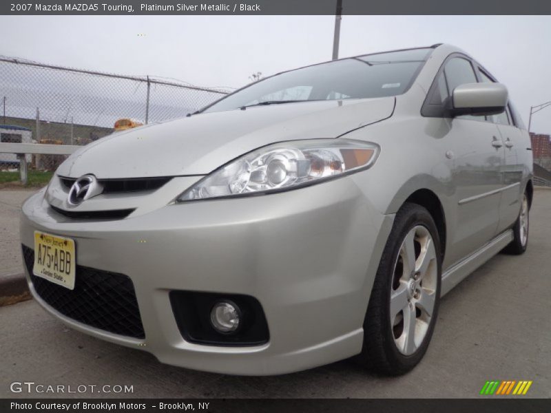 Platinum Silver Metallic / Black 2007 Mazda MAZDA5 Touring