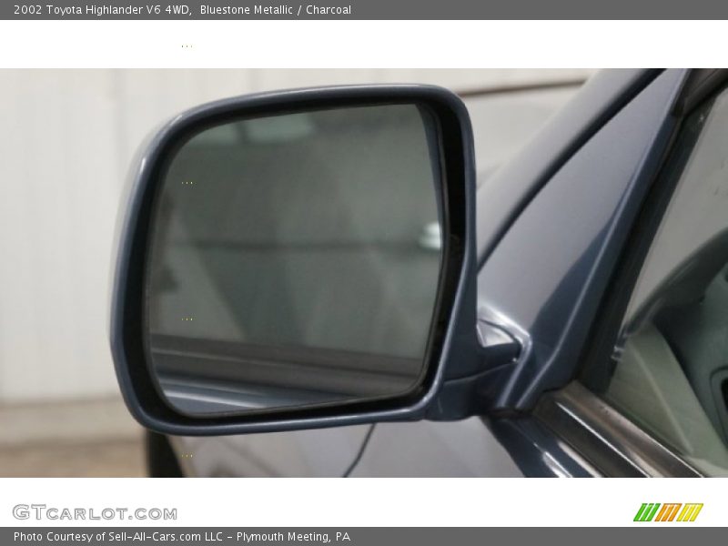 Bluestone Metallic / Charcoal 2002 Toyota Highlander V6 4WD