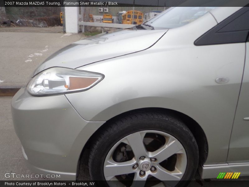 Platinum Silver Metallic / Black 2007 Mazda MAZDA5 Touring