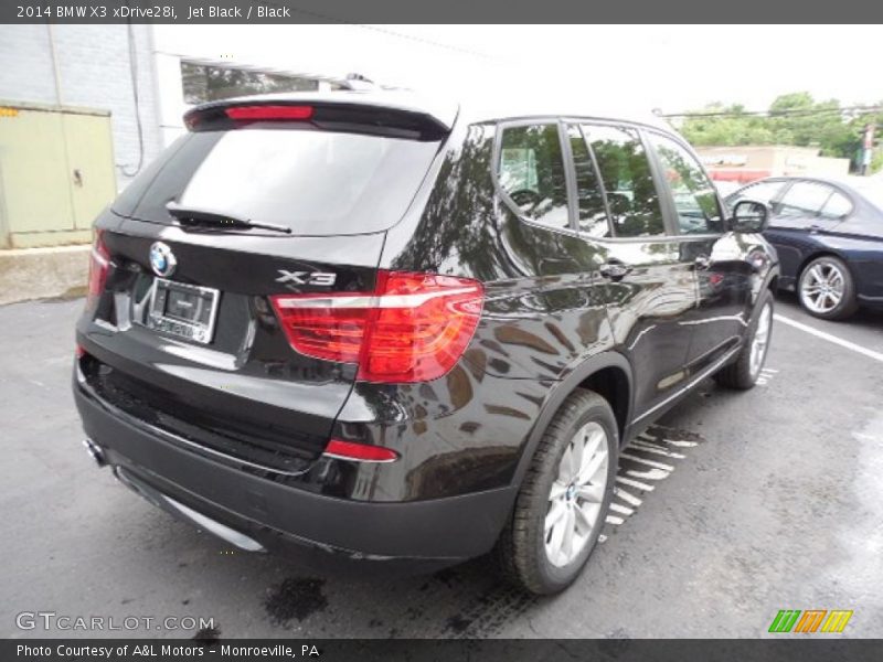 Jet Black / Black 2014 BMW X3 xDrive28i