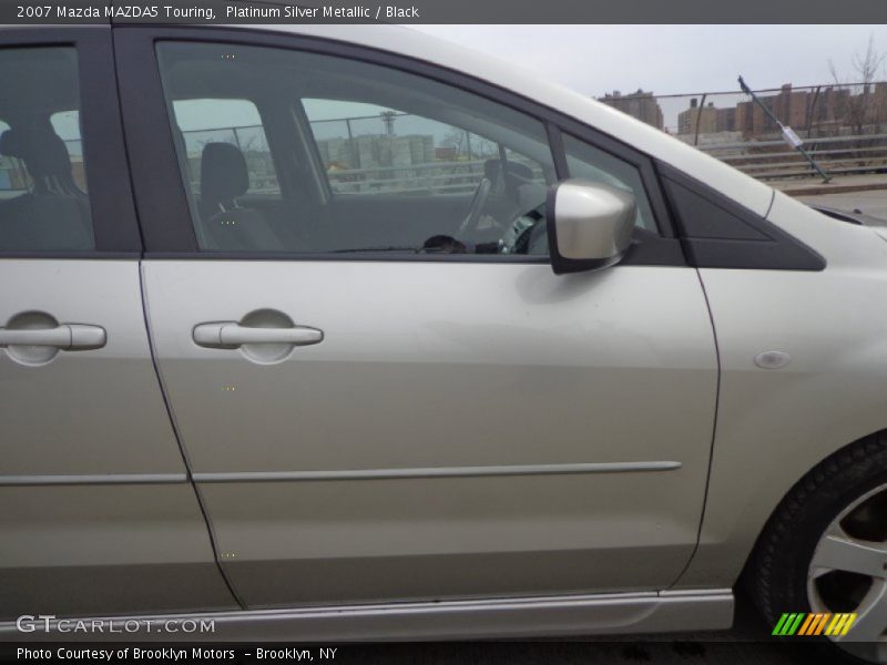 Platinum Silver Metallic / Black 2007 Mazda MAZDA5 Touring