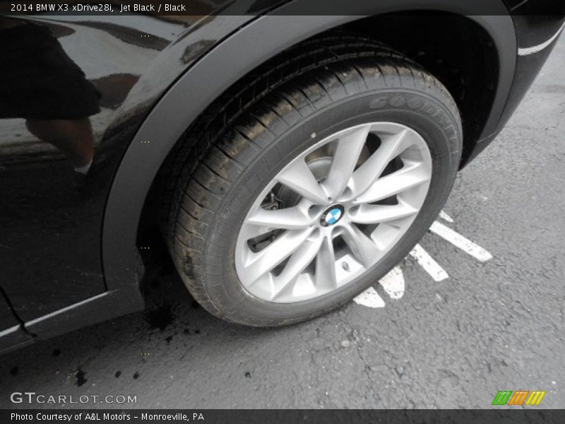Jet Black / Black 2014 BMW X3 xDrive28i