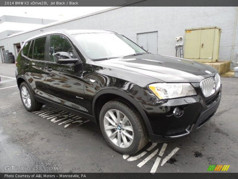 Jet Black / Black 2014 BMW X3 xDrive28i