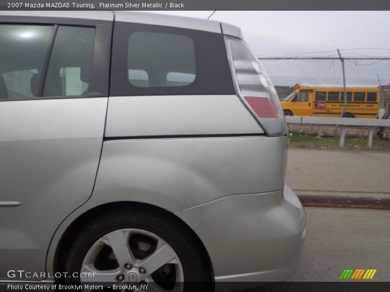 Platinum Silver Metallic / Black 2007 Mazda MAZDA5 Touring
